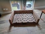 Happy House Rieten bank XL naturel hondenmand 120x80x30, Dieren en Toebehoren, Ophalen, Riet