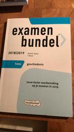 Examenbundel Havo geschiedenis 2018/2019, HAVO, Ophalen of Verzenden, Geschiedenis