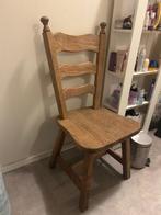 2 houten stoelen, Ophalen, Twee, Bruin, Zo goed als nieuw