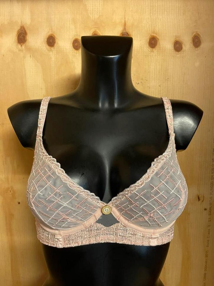 Louisa bracq bustier maat 70d model tweegy, Kleding | Dames, Ondergoed en Lingerie, BH, Roze, Verzenden