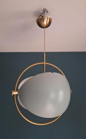 Gubi Multi-Light pendant hanglamp messing/sea grey kort 1/2 beschikbaar voor biedingen