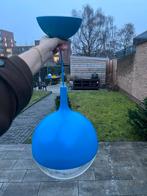 Vintage blauwe IKEA VÄSTER hanglamp, Ophalen of Verzenden, Gebruikt, Kunststof, Minder dan 50 cm