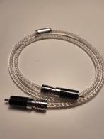 Hoogwaardige verzilverde 75 Ohm digitale interlink.(1m)., Ophalen of Verzenden, Nieuw, Minder dan 2 meter, Luidsprekerkabel