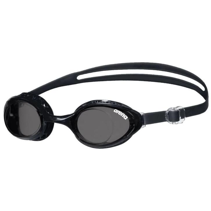 Nieuwe Arena Air Soft Goggles Zwembril Smoked Black, Watersport en Boten, Duiken, Nieuw, Duikbril of Snorkel, Ophalen of Verzenden