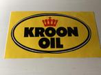 Sticker Kroon Oil, Verzamelen, Stickers, Verzenden, Zo goed als nieuw, Merk