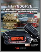 YAESU FT 7800 Vhf / Uhf nette staat, Ophalen of Verzenden, Zo goed als nieuw