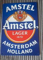 Amstel Bier Reclamebord 30x20cm Mancave/Bar, Verzamelen, Merken en Reclamevoorwerpen, Ophalen of Verzenden, Nieuw