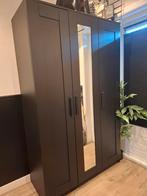 Zwarte kledingkast, Ophalen, Gebruikt, 100 tot 150 cm, 150 tot 200 cm