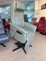 Luxe Prominent sta op stoel relax fauteuil gratis bezorgd, Verzenden, Nieuw, Leer