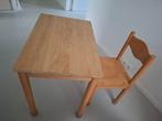 houten kinder tafel + 2 stoeltjes van Schilte, Ophalen, Gebruikt, Tafel(s) en Stoel(en)