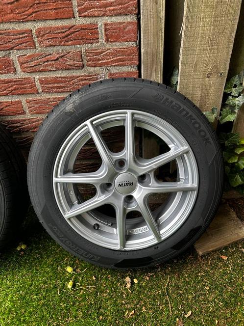 Bandenset met lichtmetalen velgen, Auto-onderdelen, Banden en Velgen, Banden en Velgen, Zomerbanden, 14 inch, 155 mm, Personenwagen