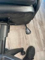 Leren  bureaustoel zwart, Ophalen of Verzenden, Gebruikt, Kinderwagen, Overige merken