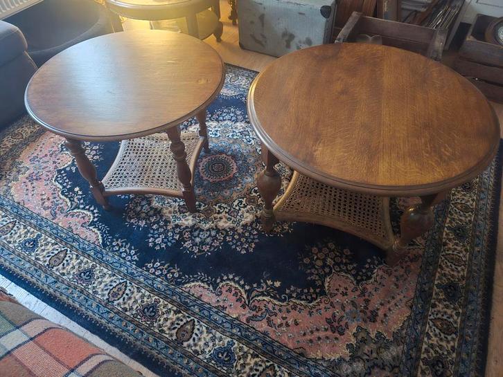 Salontafel X 2 - mogen ook apart verkocht ***** Biedermeier, Huis en Inrichting, Tafels | Salontafels, Zo goed als nieuw, Minder dan 50 cm