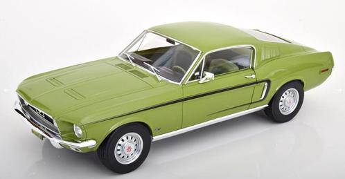 Ford Mustang Fastback GT 1968 Limo Gold met. 1/12 Ref 122704, Hobby en Vrije tijd, Modelauto's | 1:5 tot 1:12, Nieuw, Auto, 1:9 t/m 1:12