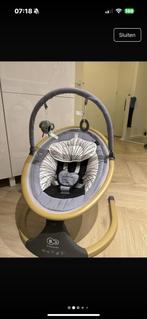 Kinderkraft Lumi Wooden Babyswing - Perfecte ontspanning!, Kinderen en Baby's, Wipstoeltjes, Overige merken, Schommelstoel, Ophalen of Verzenden
