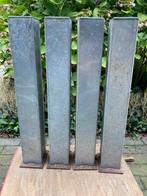 metalen tafelpoten, Huis en Inrichting, Tafelonderdelen, Ophalen, Tafelpoot, Minder dan 50 cm, Gebruikt