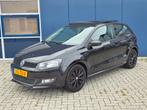 Volkswagen Polo 1.4 STYLE Zwart 2011|Airco|Pano|Clima|LM, Auto's, Volkswagen, Voorwielaandrijving, Zwart, 4 cilinders, Zwart