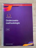 Samenvatting onderzoeksmethodologie UvA, Boeken, Ophalen of Verzenden, Alpha, Gelezen, WO