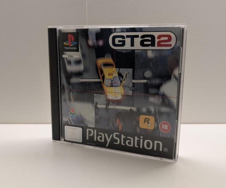 GTA 2 - PlayStation 1 - Compleet met kaart, Spelcomputers en Games, Games | Sony PlayStation 1, Gebruikt, Avontuur en Actie, 1 speler