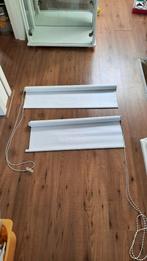 Rolgordijnen 80cm en 70 cm wit, Ophalen, Gebruikt, 50 tot 100 cm, Wit