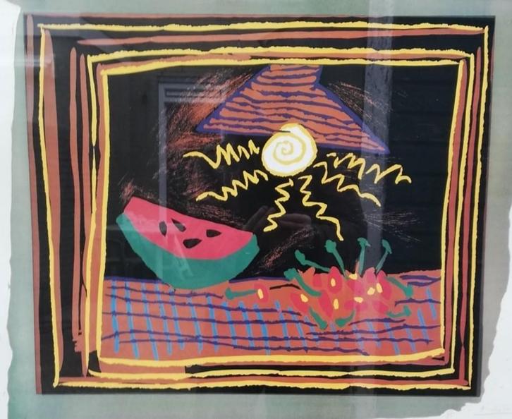 Picasso linoleum cuts. The Metro Mus. Poster. 69/64 cm., Huis en Inrichting, Woonaccessoires | Schilderijen, Tekeningen en Foto's