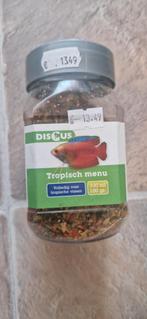 4 potten diverse visvoer aquarium aangeboden Discus Tetra, Ophalen of Verzenden, Nieuw, Overige typen