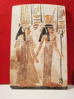 Isis and Nefertari from the Tomb of Nefertari New Kingdom, Antiek en Kunst, Ophalen of Verzenden