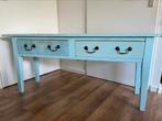 Haltafel, Side-table massief grenen, Huis en Inrichting, Tafels | Sidetables, Ophalen, Gebruikt, 100 tot 150 cm, Grenenhout
