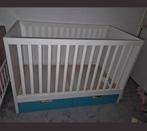 Ikea Stuva Ledikant met Lades blauw, Kinderen en Baby's, Babywiegjes en Ledikanten, Ophalen, Gebruikt, Ledikant