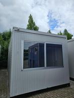Kantoorunit, bouwkeet, schaftkeet, woonunit,  6 x 3, 3 stuks, Doe-het-zelf en Verbouw, Bouwketen en Schaftketen, Ophalen, Gebruikt