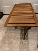 Uitschuifbare Klaptafel - 150cm, Tuin en Terras, Ophalen of Verzenden, Gebruikt, Rechthoekig, Hout