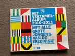 Verzamelalbum 2010 2011 Albert Heijn voetbal niet compleet, Ophalen of Verzenden, Zo goed als nieuw