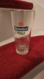 Heineken glas export. Geribbelde onderzijde, Ophalen of Verzenden, Nieuw, Glas of Glazen, Heineken