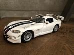 Dodge Viper 1:18 Maisto, Ophalen of Verzenden, Zo goed als nieuw, Auto, Maisto