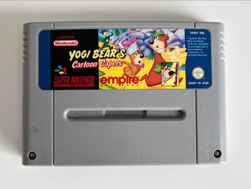 Yogi Bears Cartoon Capers - SNES (Losse cassette) beschikbaar voor biedingen