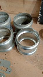 Zinken buisklemmen, Doe-het-zelf en Verbouw, Buizen en Afvoer, Ophalen of Verzenden, Zo goed als nieuw, Zink, Dakgoot