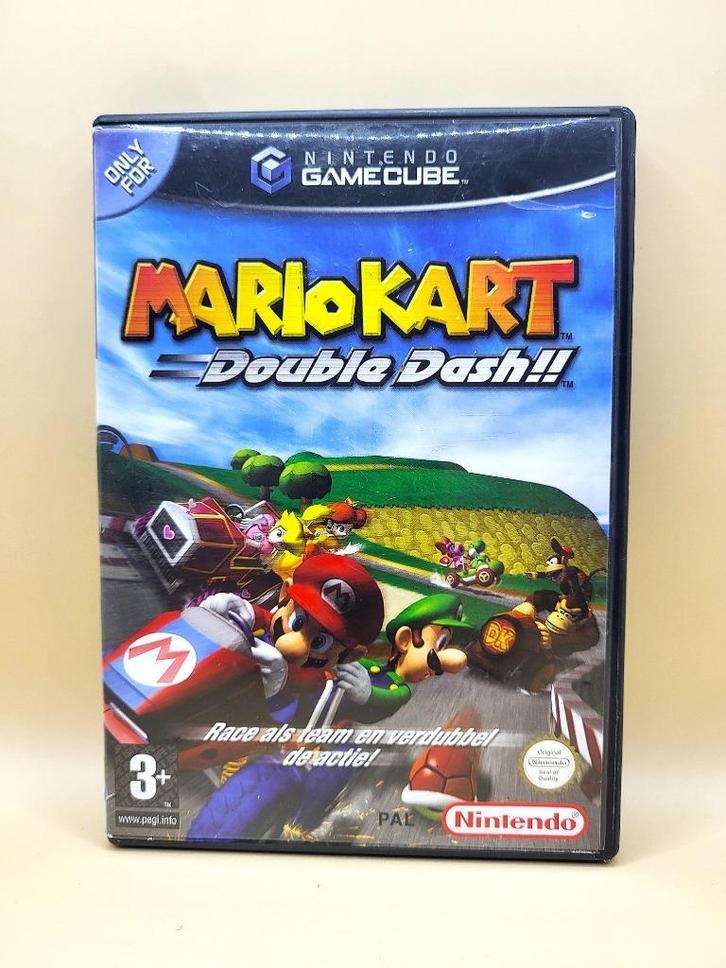 Mario Kart Double Dash Nintendo GameCube, Spelcomputers en Games, Games | Nintendo GameCube, Zo goed als nieuw, Racen en Vliegen