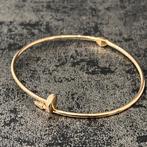 14 karaat gouden spijker armband rosé goud nieuw, Sieraden, Tassen en Uiterlijk, Armbanden, Goud, Ophalen of Verzenden
