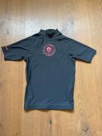 UV shirt antraciet grijs met wat roze opdruk, Meisje, Gebruikt, Ophalen of Verzenden, Sport- of Zwemkleding