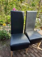 Eetkamerstoelen 6x zwarte, Ophalen of Verzenden, Zo goed als nieuw, Zwart, Vijf, Zes of meer stoelen