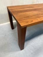Bert Plantagie Sunn Eettafel massief Noten hout 220x100, Huis en Inrichting, Tafels | Eettafels, Zo goed als nieuw, Bert Plantagie