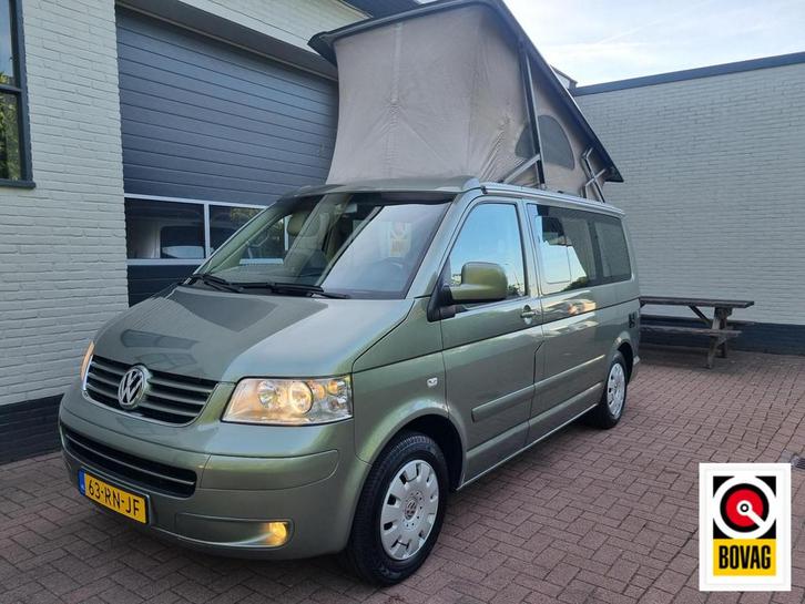 Volkswagen California 2.5 TDI 175pk Aut. 5-Persoons., Caravans en Kamperen, Campers, Particulier, tot en met 2, Buscamper of Camperbus