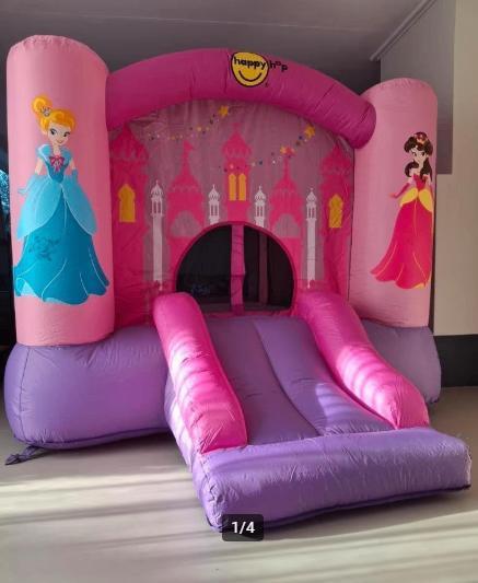 Springkussen prinses, Kinderen en Baby's, Speelgoed | Buiten | Springkussens, Zo goed als nieuw, Ophalen of Verzenden