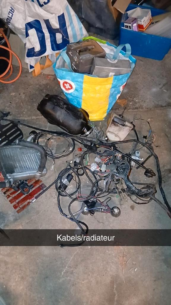 Schakelbrommer onderdelen, Fietsen en Brommers, Brommeronderdelen | Algemeen, Gebruikt, Kap, Ophalen of Verzenden