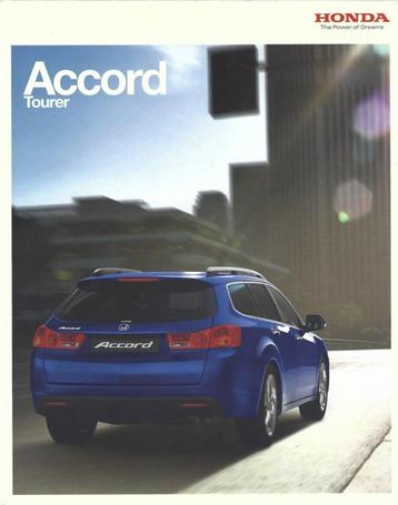 Brochure Honda Accord Tourer 2008 beschikbaar voor biedingen