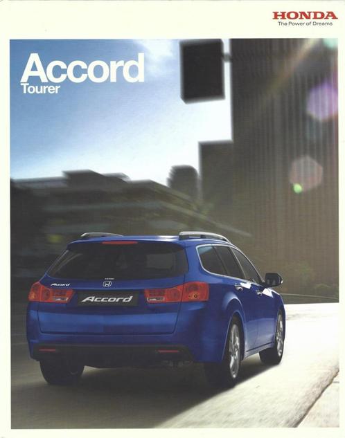 Brochure Honda Accord Tourer 2008, Boeken, Auto's | Folders en Tijdschriften, Gelezen, Honda, Ophalen of Verzenden