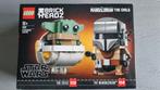 LEGO 75317 - De Mandalorian en kind Brick Headz / Star Wars, Ophalen of Verzenden, Nieuw, Complete set, Lego