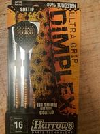 Harrows dimplex goud softip 80% tungsten 16g, Ophalen of Verzenden, Zo goed als nieuw, Pijlen