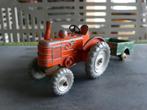 tractor met aanhangwagen -dinky toys, Hobby en Vrije tijd, Modelauto's | 1:43, Dinky Toys, Gebruikt, Verzenden, Tractor of Landbouw