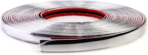 Chroom Strip Decoratie Tape 15mm, Auto diversen, Auto-accessoires, Nieuw, Ophalen